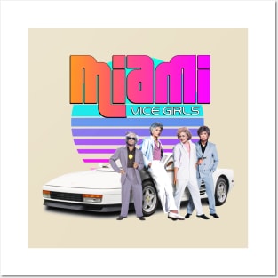 Miami Vice Girls Synth Posters and Art